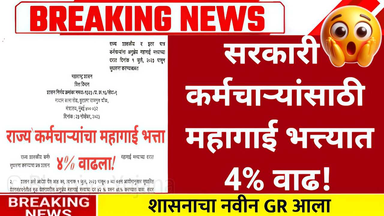 ‘या’ तारखेपासून कर्मचाऱ्यांचा महागाई भत्ता वाढणार; आणि पगारात ‘इतकी’ वाढ होणार DA Hike Update